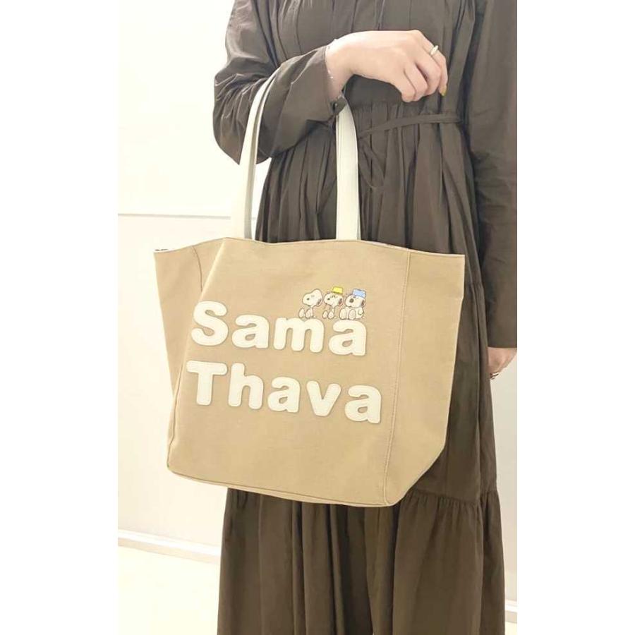Samantha Thavasa（サマンサタバサ） スヌーピー 限定 ロゴ入 トート