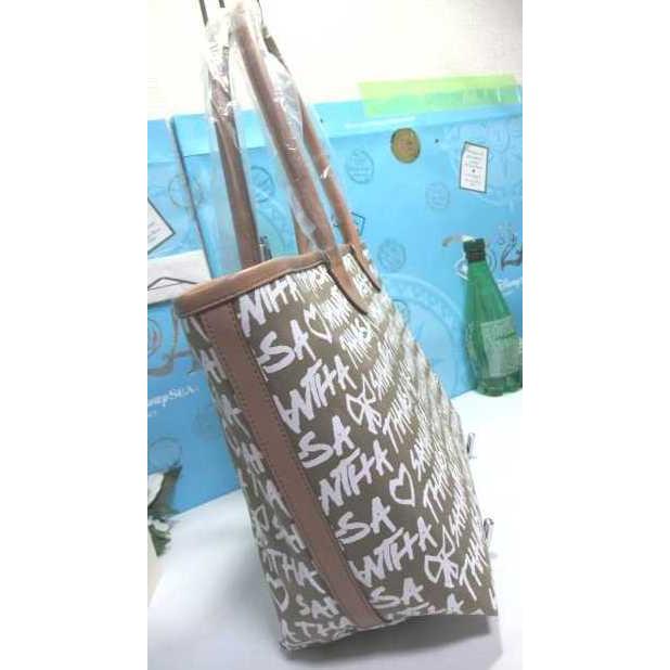 Samantha Thavasa（サマンサタバサ） 全面 ロゴ入 トートバッグ ポーチ