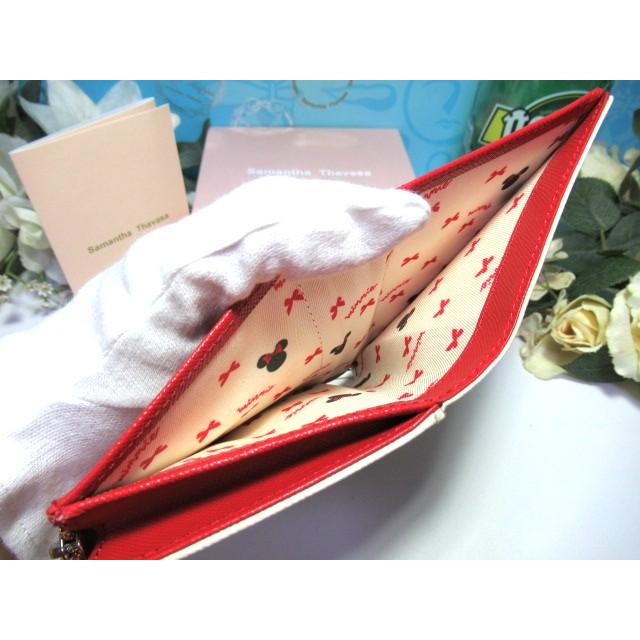 Samantha Thavasa 送料無料 サマンサタバサ 限定 ミニー 牛革 二
