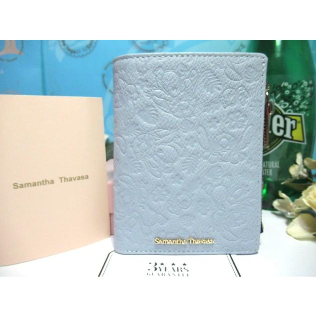 未使用級 現行Samantha Thavasa マットアイコン 二つ折り財布 サマンサタバサ Samantha Thavasa マットアイコン レザー 折財布