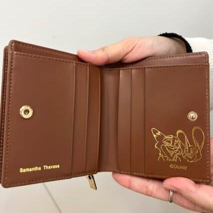 Samantha Thavasa（サマンサタバサ） 限定 ズートピア 牛革 二つ折り