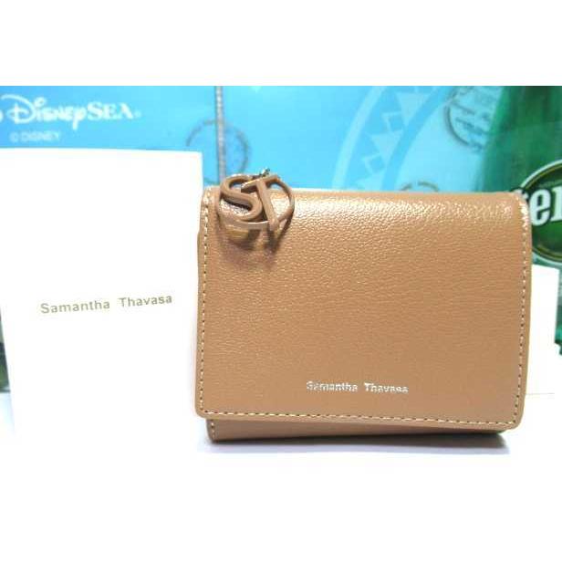 ファイナルバーゲン 送料無料 サマンサタバサ 限定 Stチャーム付 シンプル ロゴ入り 本牛革 三つ折り財布 折財布 ミニ財布 キャメル 新品 証明書付 ギフト包装無料 開運 金運up St W Elmo 63 1 Samathava コレクション 通販 Yahoo ショッピング 正規取扱店