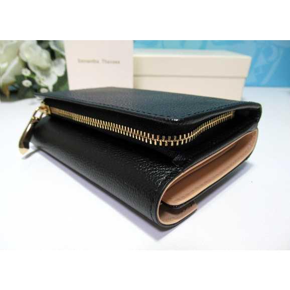 Samantha Thavasa（サマンサタバサ） 送料無料 ロゴ入 シンプル 牛革