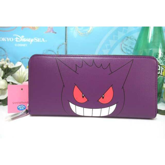 商店 サマンサヴェガ ポケモン ゲンガー 長財布 ラウンドファスナー