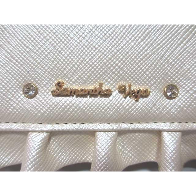 送料無料 サマンサベガ 限定 フリル かぶせ 長財布 パール ホワイト 白 新品 証明書付 ギフト包装無料 サマンサタバサ クリスマス 開運 金運up 春財布 Sv Xmas Lw Kb Furiru W Samathava コレクション 通販 Yahoo ショッピング