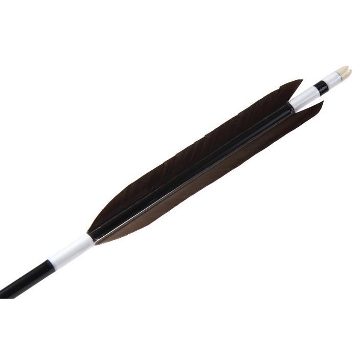 弓道 矢 黒手羽　B級品　2015　6本組【D-1683】 | ブランド登録なし | 01