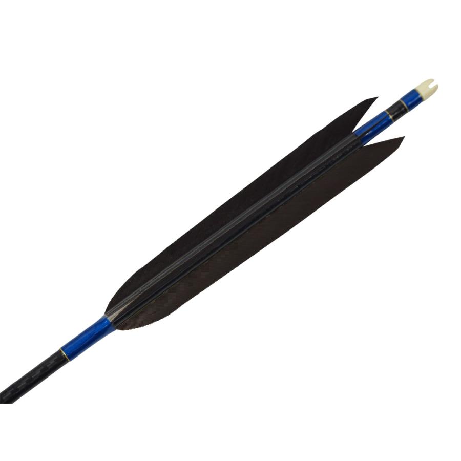 Mizuno カーボンシャフト WENEW（ウィニュー） WENEW7518 黒手羽 6本組 75-18 推奨弓力13kg以下 【D-1706】 矢 弓道 ミズノ | MIZUNO | 01