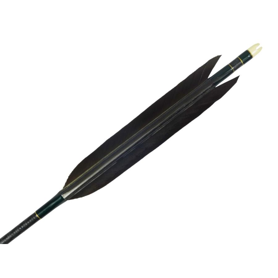Mizuno カーボンシャフト WENEW（ウィニュー） WENEW7518 黒手羽 6本組 75-18 推奨弓力13kg以下 【D-1707】 矢 弓道 ミズノ | MIZUNO | 01