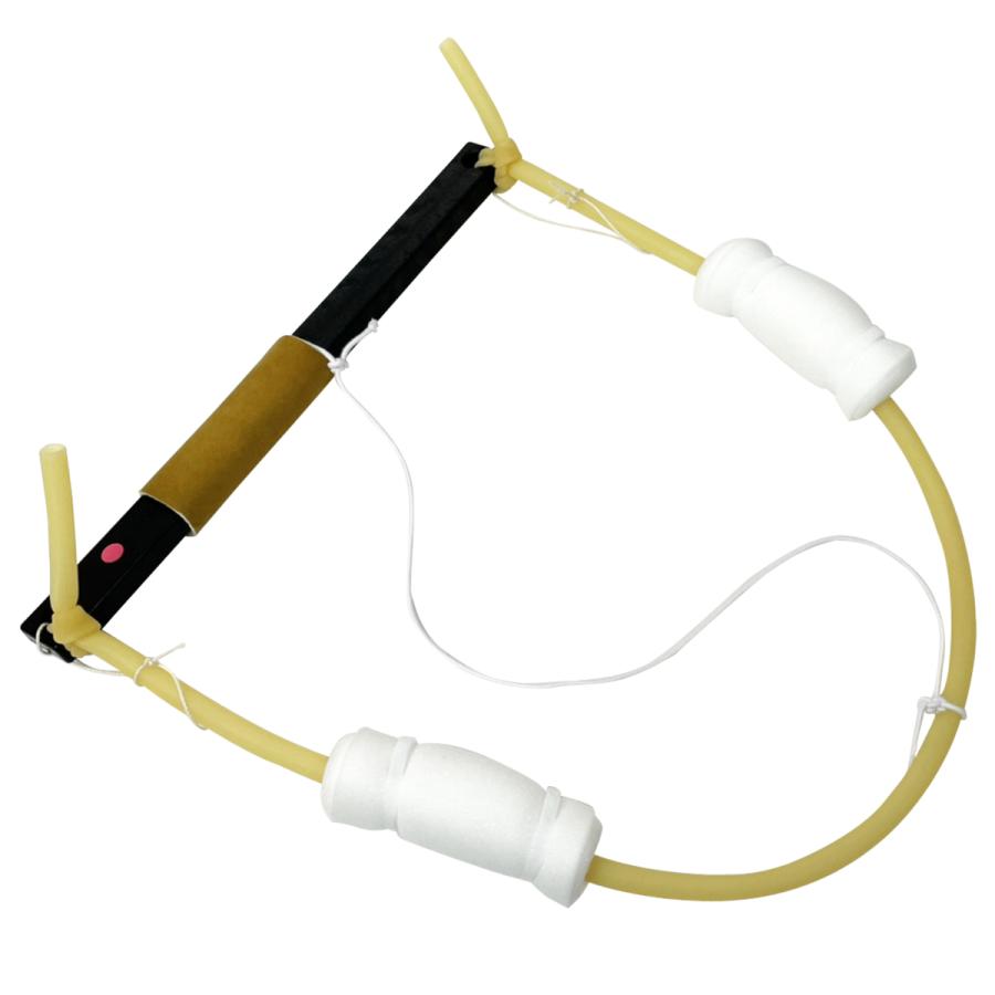 ゴム弓 練習の達人 れんしゅうのたつじん  自宅 練習 自主練 練習用 ごむ弓 弓道 弓具 弓道用品 F-061 【ネコポス対象】 | ブランド登録なし | 01