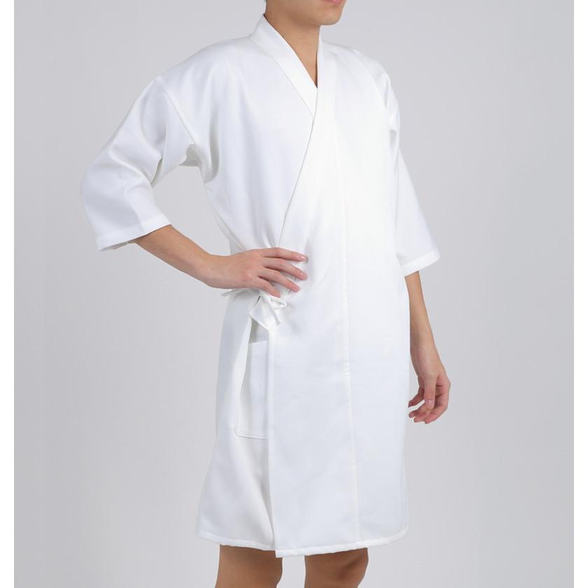 冬用 袖長 七分袖 上着 SS S M 弓道 弓道着 男女兼用 テトロン レディース メンズ 防寒 あったか 冬 白 男性 女性 【H-007】 | ブランド登録なし | 02