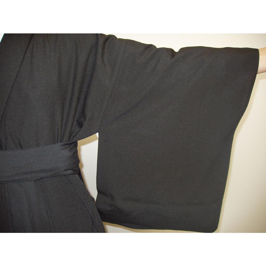 着物 ちりめん 女性用 ピンク 若草 水色 紺 黒 レディース 色着物 弓道 弓具 弓道着物 H-026 | ブランド登録なし | 06