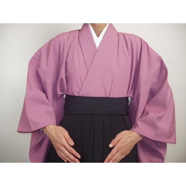 着物 ちりめん 特大 女性用 ピンク 若草色 レディース カラー 色着物 弓道 弓具 弓道着物 H-027 | ブランド登録なし