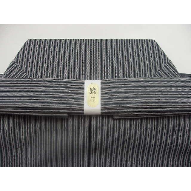 弓道 縞袴 鷹印 No.3 男性用 20〜25号 【在庫品】 馬乗り 洗濯 洗える 春 秋 冬 男性 メンズ 袴 縞 かっこいい 日本製 弓具 弓道着 弓道着物 弓道袴 H-062 | ブランド登録なし | 02