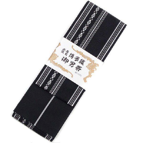 帯 角帯 男性用 絹100％ [柄] 全3色 弓道 弓具 弓道着 H-173 【ネコポス対象】の画像