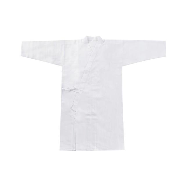 弓道 長袖上着 冬用 男女兼用 後ろポケット付き S M L 弓道着 弓具 メンズ レディース 男性 女性 白 ポリエステル100％ 上衣 弓道衣 冬 七分袖 H-232 | ブランド登録なし | 02