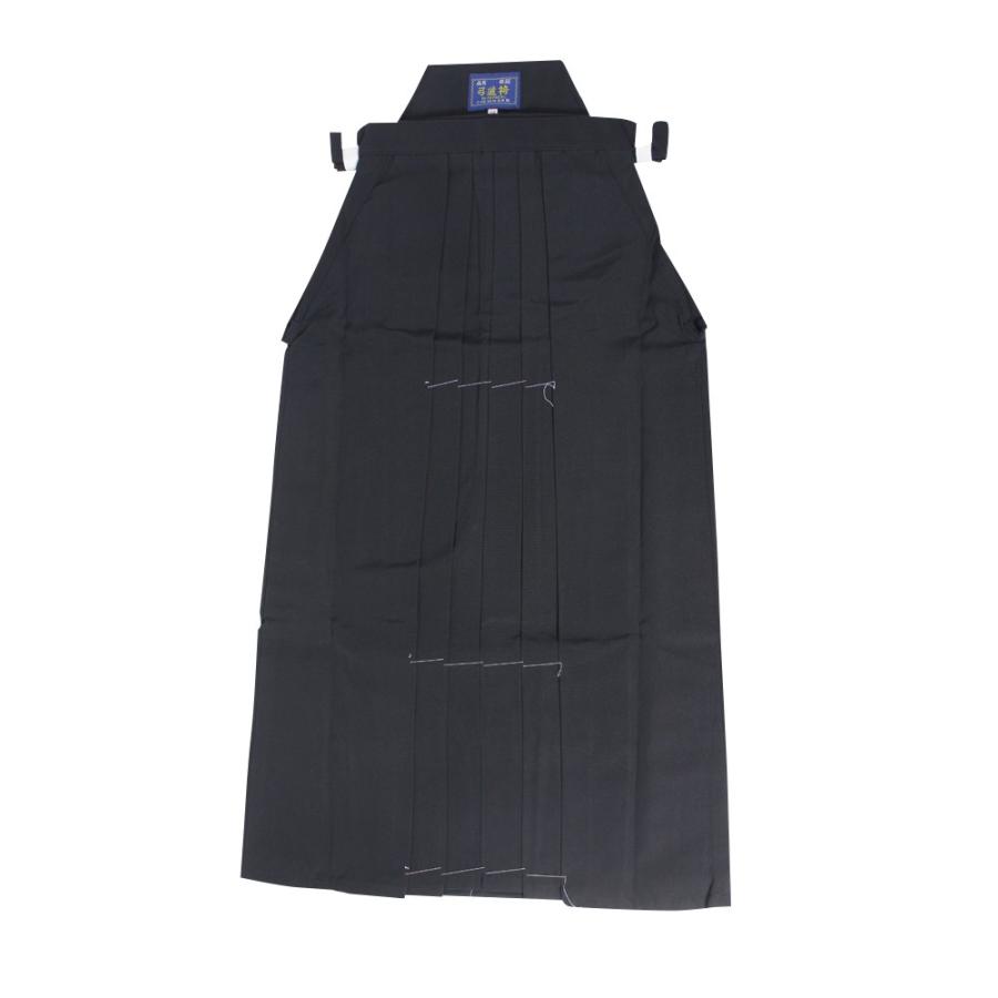 袴 テトレックス袴 28号・29号 黒 男性／女性 黒袴 在庫品 弓道 弓具 弓道着 H-246の画像