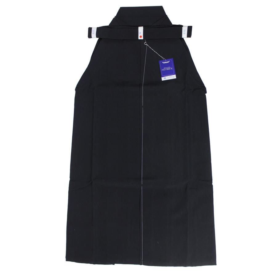 袴 テトレックス袴 28号・29号 黒 男性／女性 黒袴 在庫品 弓道 弓具 弓道着 H-246の画像