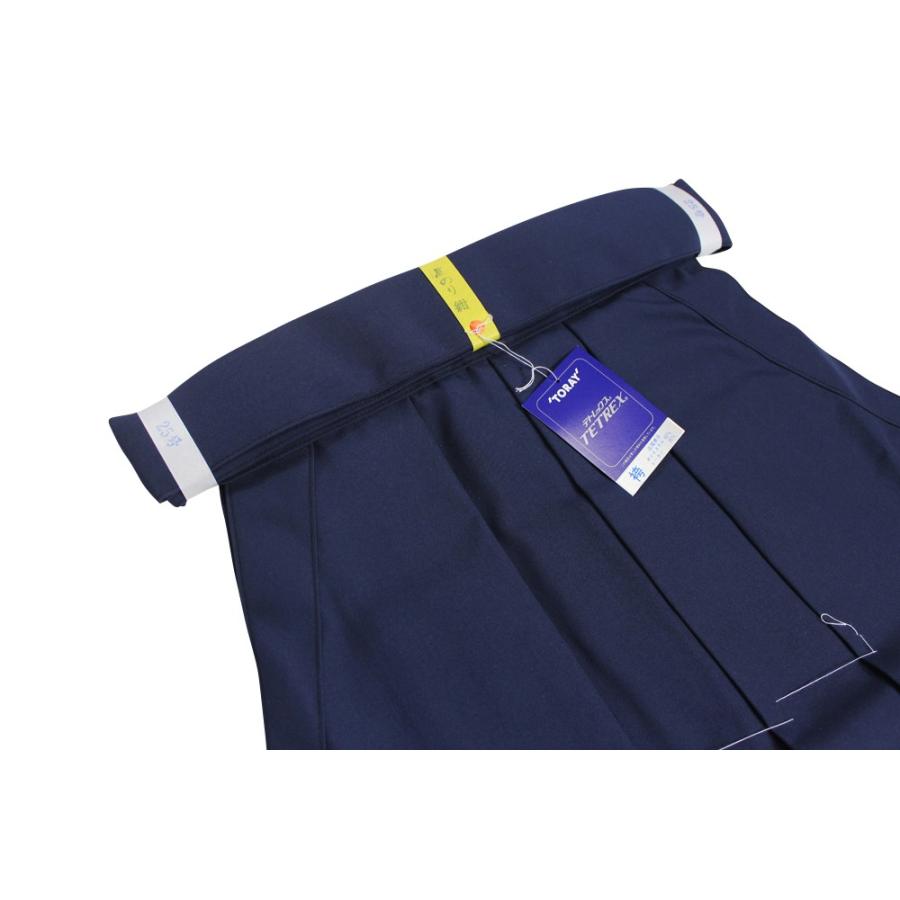 袴 テトレックス袴 28号 29号 紺 男性 紺袴 受注生産品 弓道 弓具 弓道着 H-250の画像