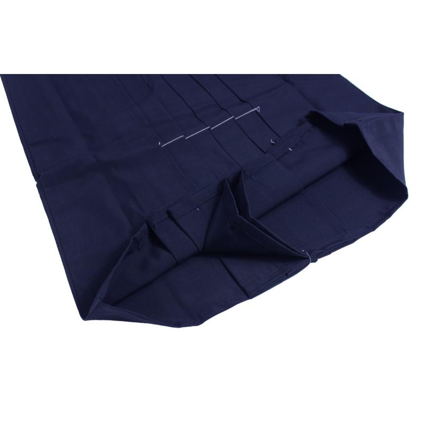 袴 テトレックス袴 28号 29号 紺 男性 紺袴 受注生産品 弓道 弓具 弓道着 H-250の画像