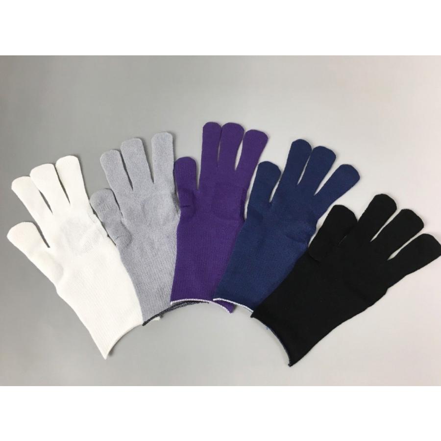 ぴったり下カケ 四つ ゆがけ下 四つ指 下掛け 下かけ ホワイト した