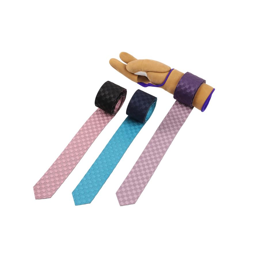 カケ紐 人工皮革 ダブルフェイス 市松模様 リバーシブル 両面 かわいい