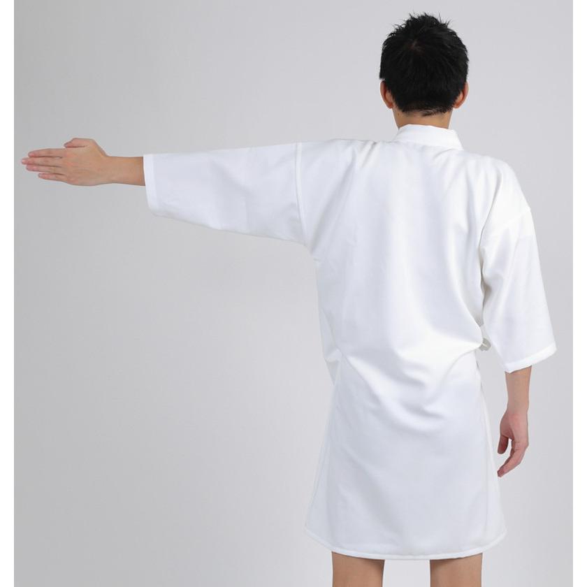 【上着セット】冬用 袖長 七分袖 上着 Ｌ 2L サイズ 3枚セット 男女兼用 テトロン 弓道 弓道着 レディース メンズ 防寒 あったか 白 男性 女性 H-008【SS-37】 | ブランド登録なし | 03