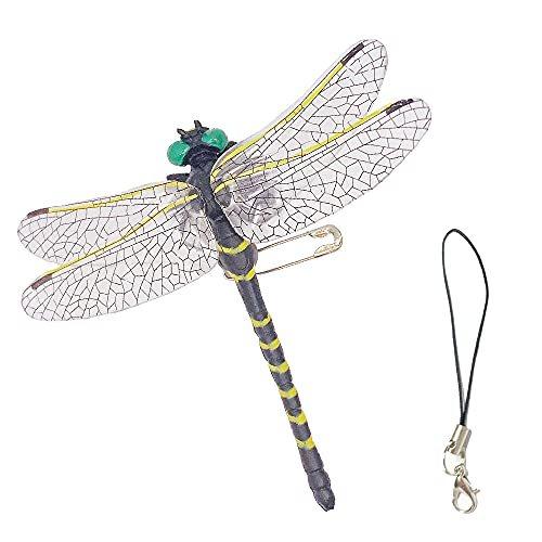 送料無料 新品 オニヤンマ トンボ 昆虫 安全ピン付き 蜻蛉 虫除け おにやんま 動物模型