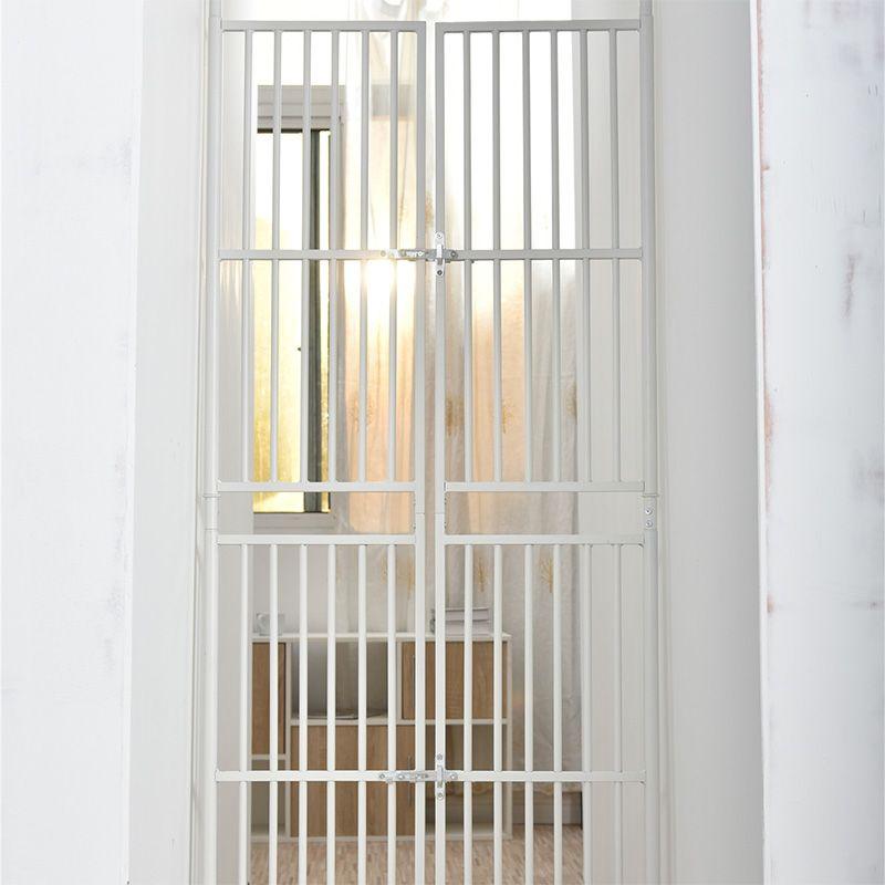 動作確認 ペット ドア ケージ 留守番 保護 ネコ 脱走防止 柵 フェンス 脱走防止 猫用 多頭飼い 多頭 スチール ペットケージ 新生活 【1820963311】(10784円)