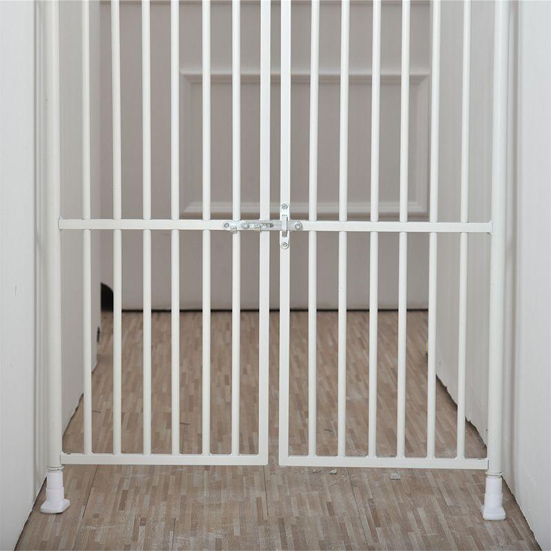 動作確認 ペット ドア ケージ 留守番 保護 ネコ 脱走防止 柵 フェンス 脱走防止 猫用 多頭飼い 多頭 スチール ペットケージ 新生活 【1820963311】(10784円)