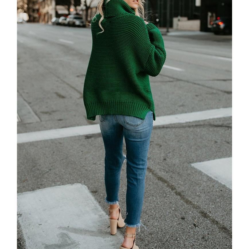 ニット セーター トップス 長袖 リブ レディース 40代 ニット セーター 着痩せ コーデ 欧米風 春秋ニット 通勤 Ol ハイネック 6色 大人 Smywt066 Sami 通販 Yahoo ショッピング