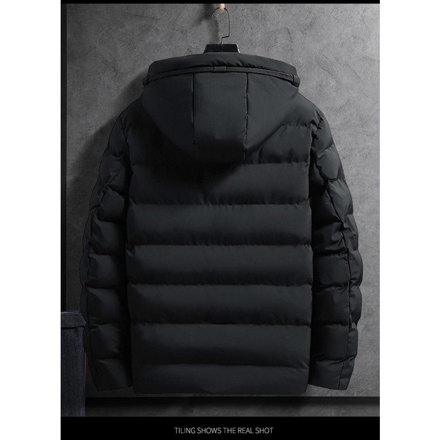 ダウンジャケット メンズ 40代50代 ダウンコート フード付き 厚手 中綿ジャケット 大きいサイズ 秋 冬 アウター 防寒 防風 紳士用 Sndk032 Sami 通販 Yahoo ショッピング