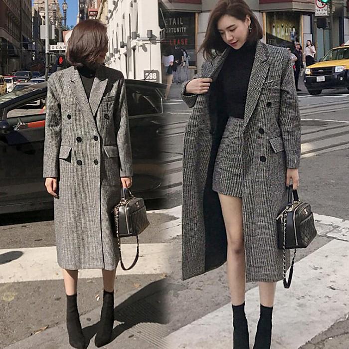 チェスターコート セットアップ スカート レディース 秋 テーラードジャケット コート ロング丈 ラシャコート ミニスカート 着痩せ 長袖 千鳥 2点セット Snwt327 Sami 通販 Yahoo ショッピング