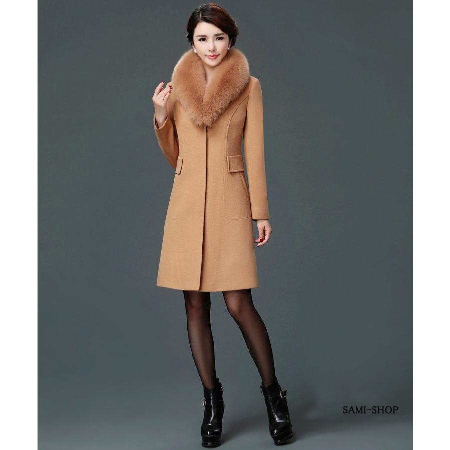 コート レディース 40代 ラシャコート チェスターコート 秋アウター ファーコート エレガント 着痩せ 結婚式 通勤 Ol Snwt346 Sami 通販 Yahoo ショッピング