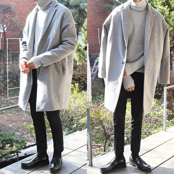 チェスターコート メンズ 秋服 コート テーラードジャケット メンズコート 薄手 韓国風 Sotm068 Sami 通販 Yahoo ショッピング