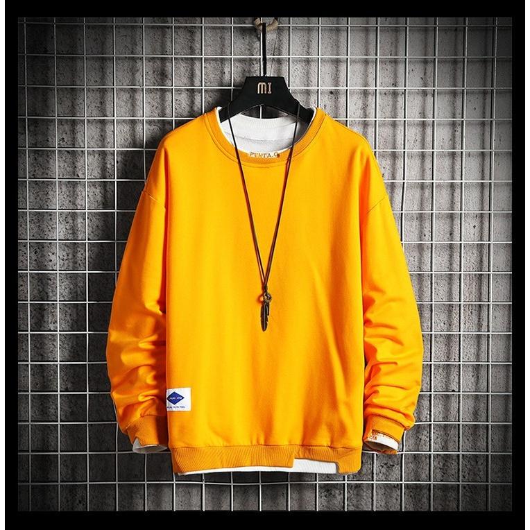 メンズパーカー 春 トップス パーカー メンズ 新作 オシャレ フードなしパーカー スウェット トレーナー メンズファション Spksw0194 Sami 通販 Yahoo ショッピング