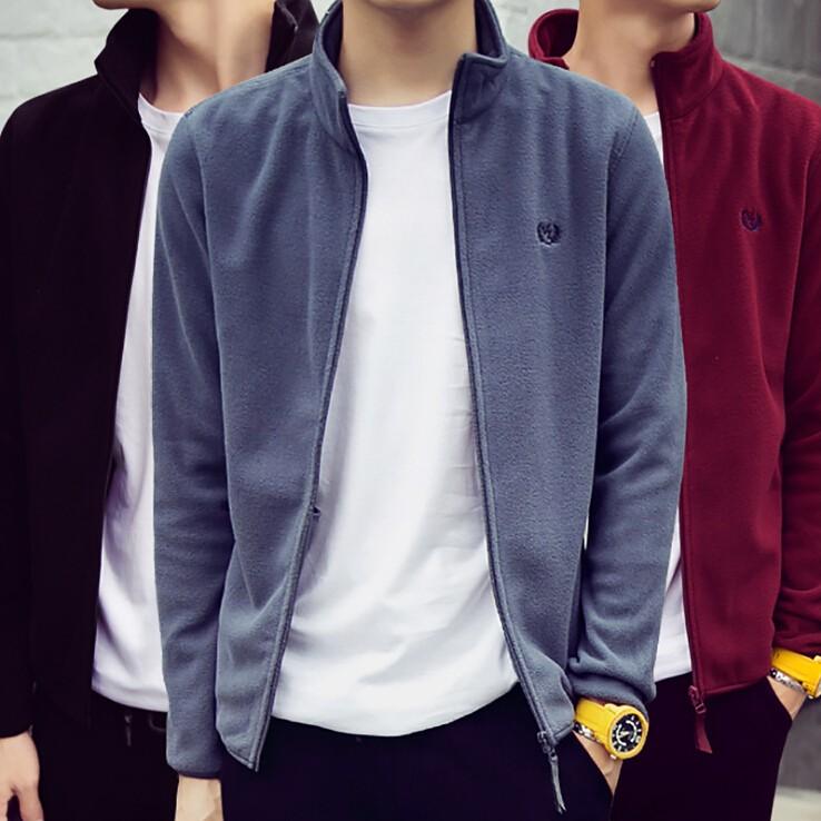 ジャケット メンズ おしゃれ パーカー 秋 メンズジャケット カジュアル 大きいサイズ 5l 着心地いい ウール混 立襟 5色 アウター 最大51 オフ