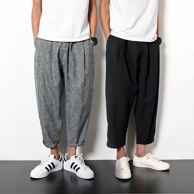 メンズ ファッション オシャレ パンツ ズボン ワイドパンツ ボトムス 涼感 夏 大きいサイズ リラックス ナチュラル 完売