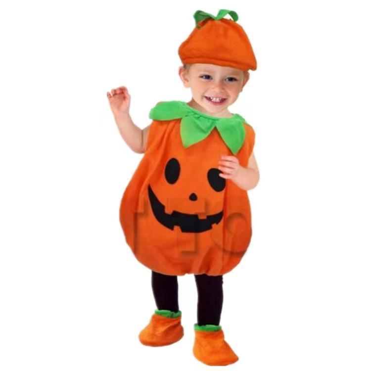 ハロウィン 子供 かぼちゃ コスプレ ベビー 女の子 男の子 子供用 ハロウィン仮装 赤ちゃん 着ぐるみ カボチャ コスチューム 子供 クリスマス#r |  | 01
