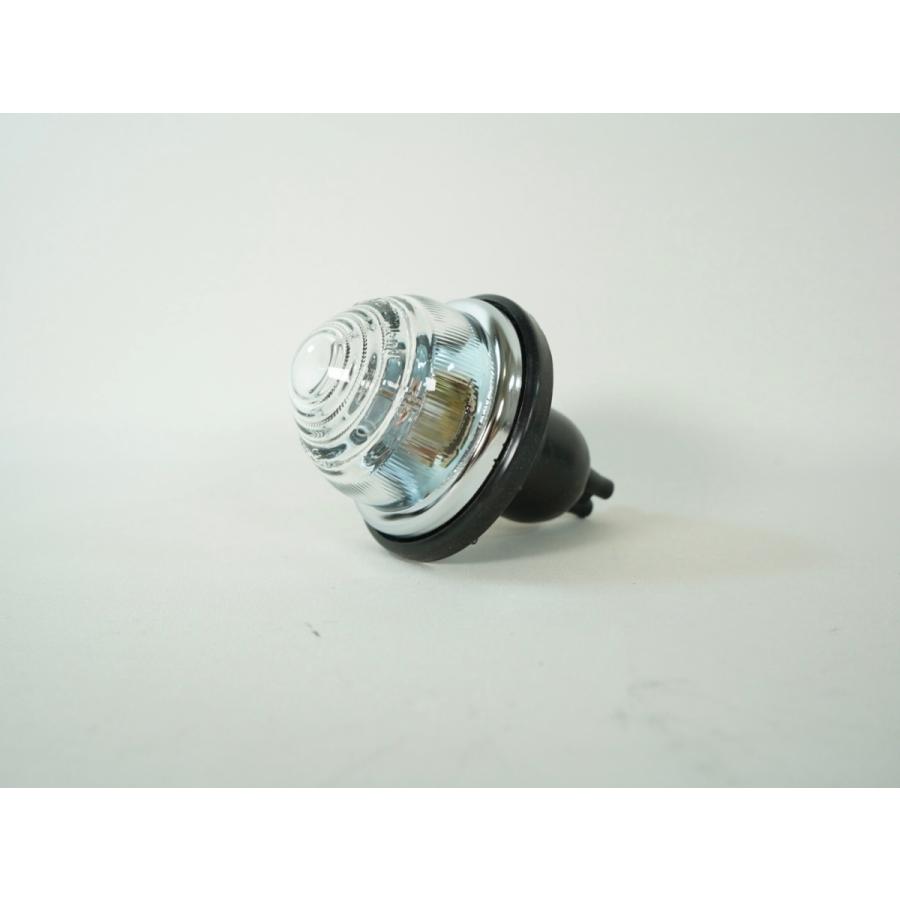 ローバーミニ クリア Wウインカー ガラスレンズ ダブルフィラメント