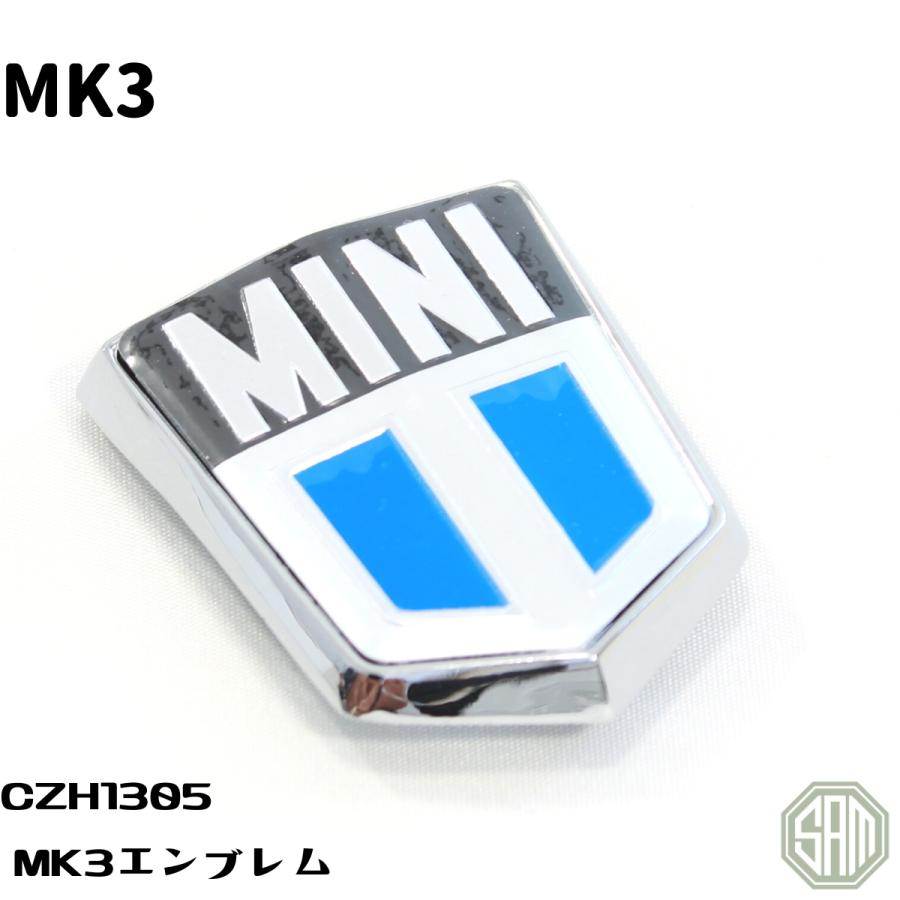 ローバーミニ エンブレム MINI ボンネットバッジ MK3 高級品 CZH1305