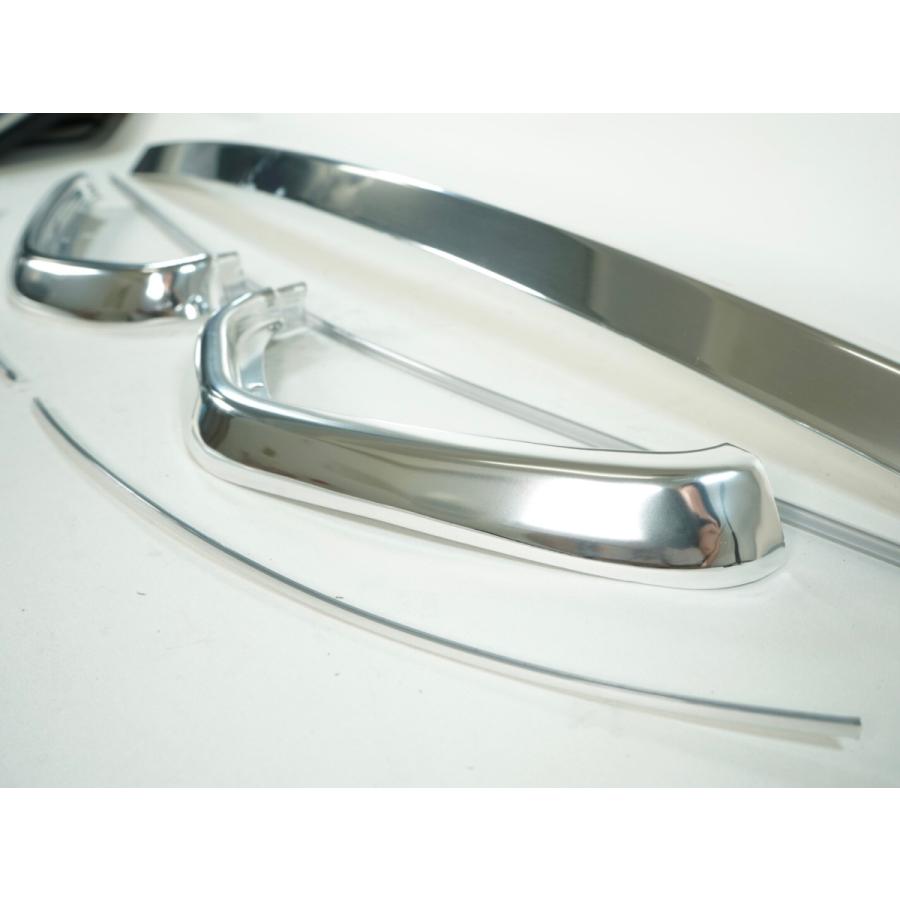 ローバーミニ フロントグリル MK2〜5 グリルモール(トップ・枠左右