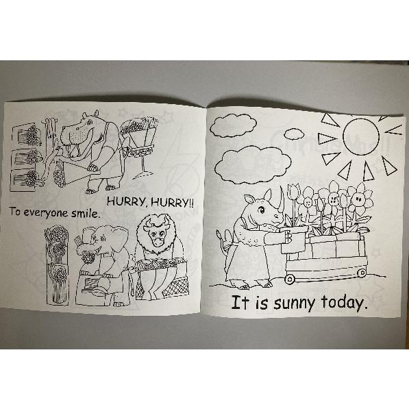 ぬり絵　愉快な動物たち |  | 02