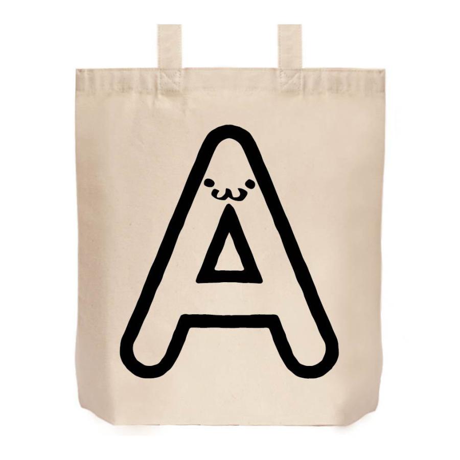 A エー アルファベット 記号 文字 筆絵 イラスト トートバッグ Al001tb サモエスキー 通販 Yahoo ショッピング
