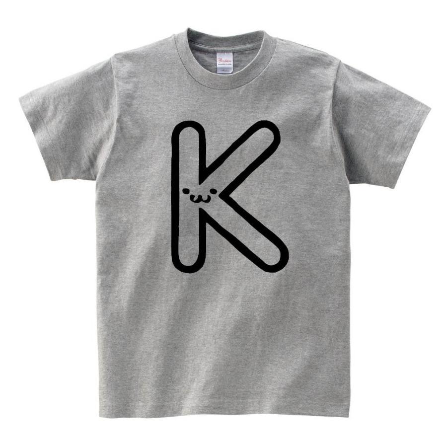 K ケー アルファベット 記号 文字 筆絵 イラスト 半袖tシャツ Al011ht サモエスキー 通販 Yahoo ショッピング