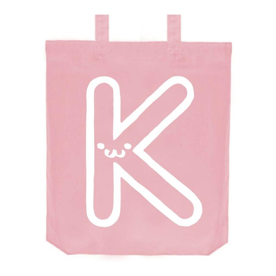 K ケー アルファベット 記号 文字 筆絵 イラスト トートバッグ Al011tb サモエスキー 通販 Yahoo ショッピング