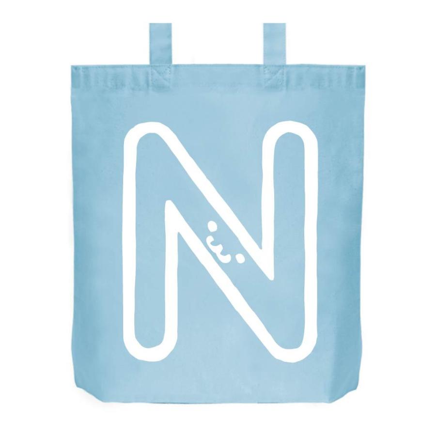 N エヌ アルファベット 記号 文字 筆絵 イラスト トートバッグ Al014tb サモエスキー 通販 Yahoo ショッピング