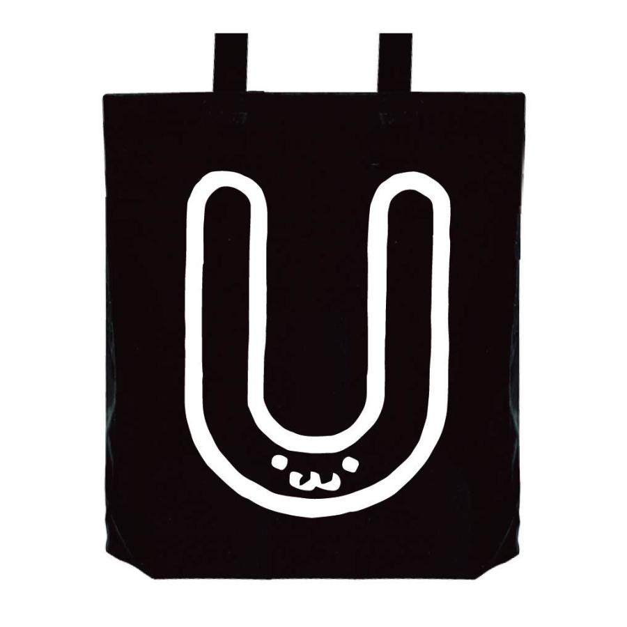 U ユー アルファベット 記号 文字 筆絵 イラスト トートバッグ Al021tb サモエスキー 通販 Yahoo ショッピング
