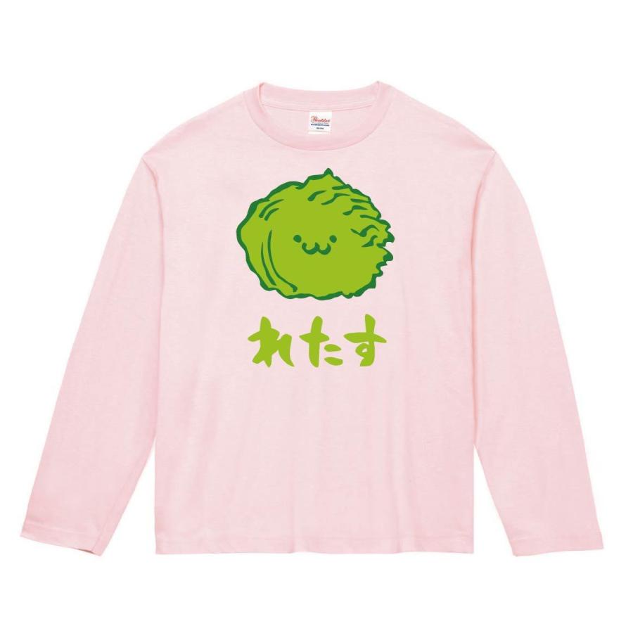 れたす レタス 萵苣 野菜 果物 筆絵 イラスト カラー 長袖tシャツ Ci054nt サモエスキー 通販 Yahoo ショッピング