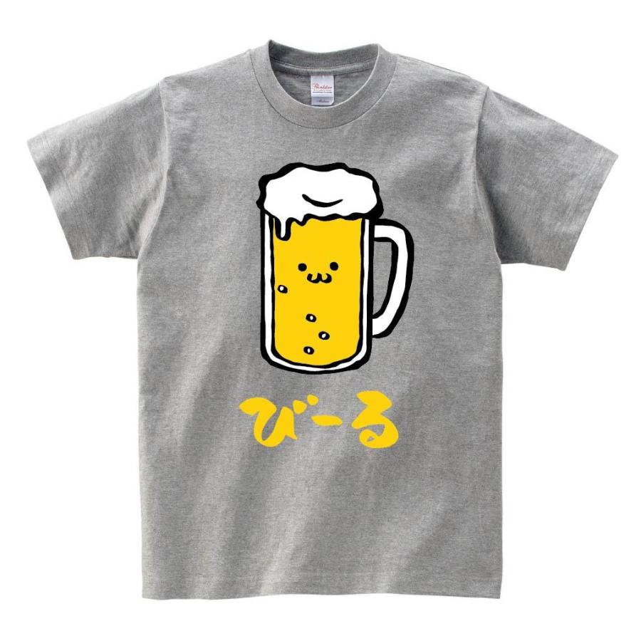 びーる ビール お酒 アルコール 飲み物 筆絵 イラスト カラー 半袖tシャツ Ci064ht サモエスキー 通販 Yahoo ショッピング
