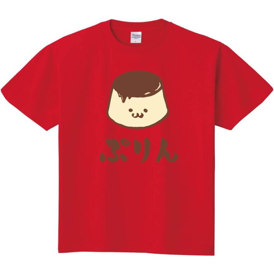 ぷりん プリン プディング スイーツ 食べ物 筆絵 イラスト カラー 半袖tシャツ Ci077ht サモエスキー 通販 Yahoo ショッピング
